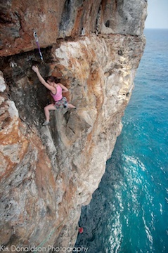 Photo published in Climb and Rock magazines